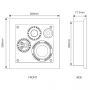 Настенная акустика Monitor Audio Soundframe 3 On Wall White